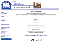 Desktop Screenshot of margitkorhaz.hu